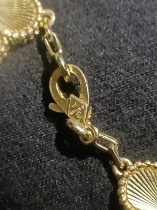 Pulsera Van Cleef & Arpels Oro