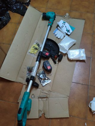 Cortacésped JWDJ K80 2-en-1 Cordless