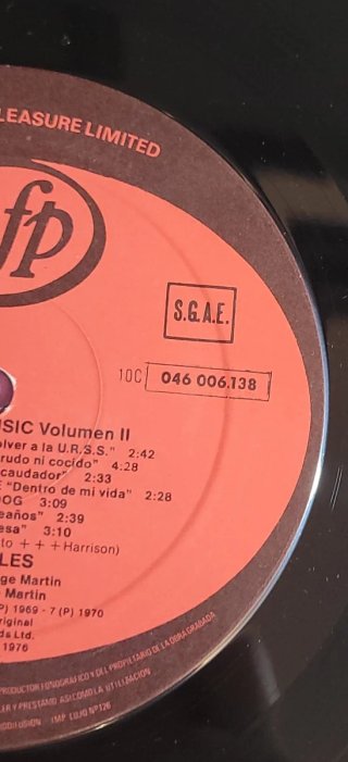 Vinilo Beatles Rock 'n' Roll Music Vol 2 España