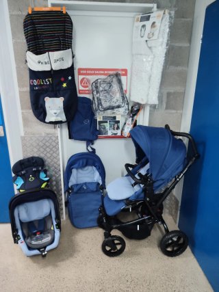 Coche Bebe Jane Crosswalk 4 Piezas Todoterreno
