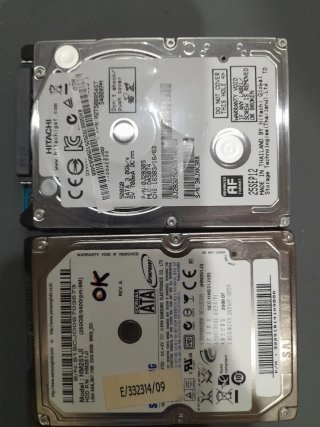 Hard Disk 2.5 500GB + 250GB Hitachi Samsung