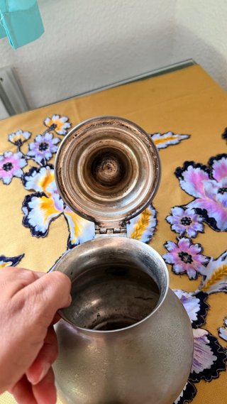 Tetera Marroquí Plata