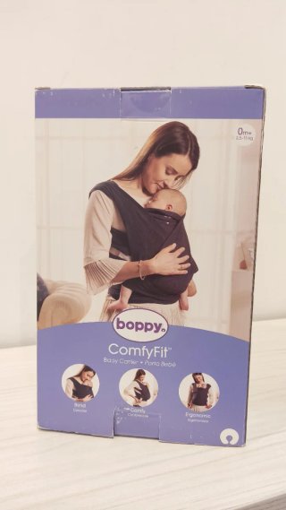 Fular Portabebés Boppy ComfyFit Gris 0M+