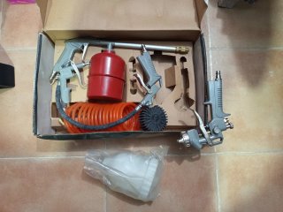 Compresor pintura con accesorios. OFERTAAAAAA