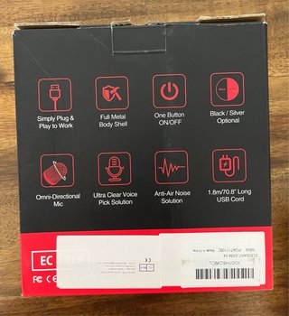 Micrófono ELEGIANT USB Negro