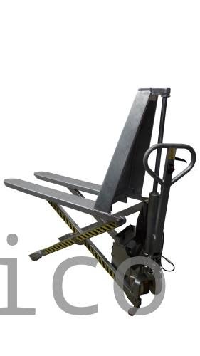 Transpaleta Tijera Galvanizada Eléctrica - 1000 Kg