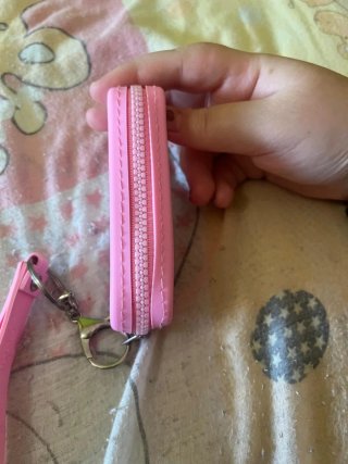 Monedero CoolPack rosa silicona