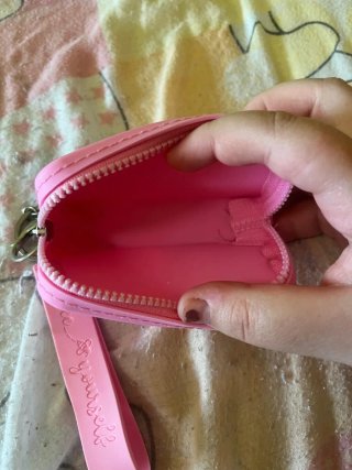 Monedero CoolPack rosa silicona