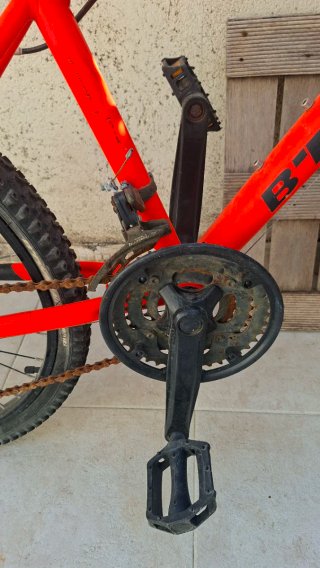 Bicicleta Infantil Btwin Roja