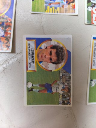 Cromos Real Zaragoza Liga 88/89