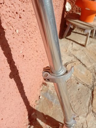 Patinete Rollerball plateado