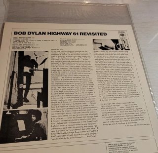 Bob Dylan Highway 61 Revisited LP España