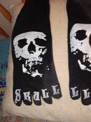 Calcetines Calavera Talla Única