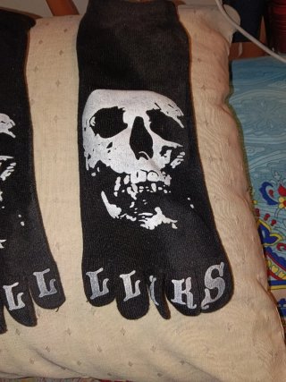Calcetines Calavera Talla Única