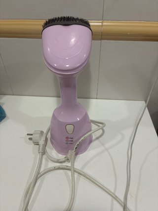 Plancha vertical vapor rosa