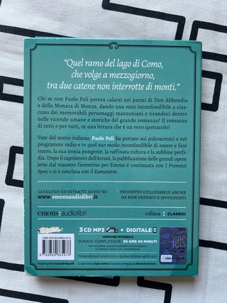 Audiolibro Promessi Sposi - Paolo Poli