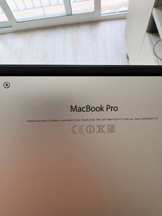 MacBook Pro 2013 Plata