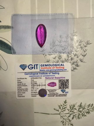 Gemas de Laboratorio: Zafiro Azul, Rosa y Esmerald