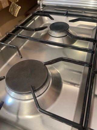 Cocina Smeg 90cm Inox 5 fuegos Clásica