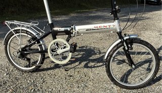 Bici Plegable Monty F18 Logik 6061
