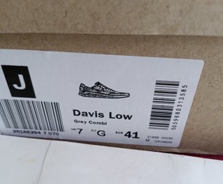 Zapatillas Clarks Davis Low Talla 41 Hombre de 80€