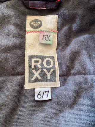 Chaqueta Roxy esquí y manoplas