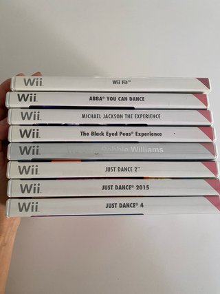 Lote 7 Juegos Wii: Just Dance, ABBA, Michael Jacks