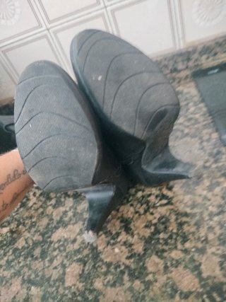 Botas de tacón negras