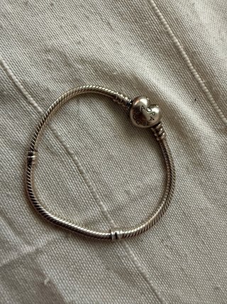 Pulsera Pandora Corazón Plata