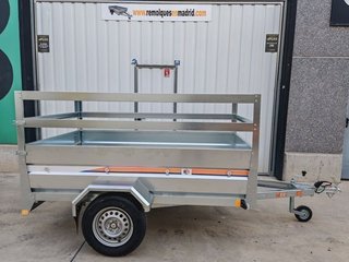NUEVO: Remolque basculante galvanizado 750 kg