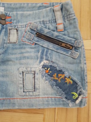 Minifalda corta vaquera Christian Lay Talla M.38