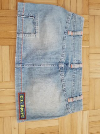 Minifalda corta vaquera Christian Lay Talla M.38