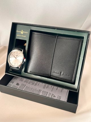 Orologio Alexander Brixham Uomo Argento Nero