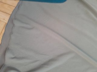 Falda midi verde oliva talla 50/52
