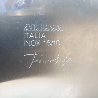 Elegante Vassoio Alessi Vintage, Franco Grignani
