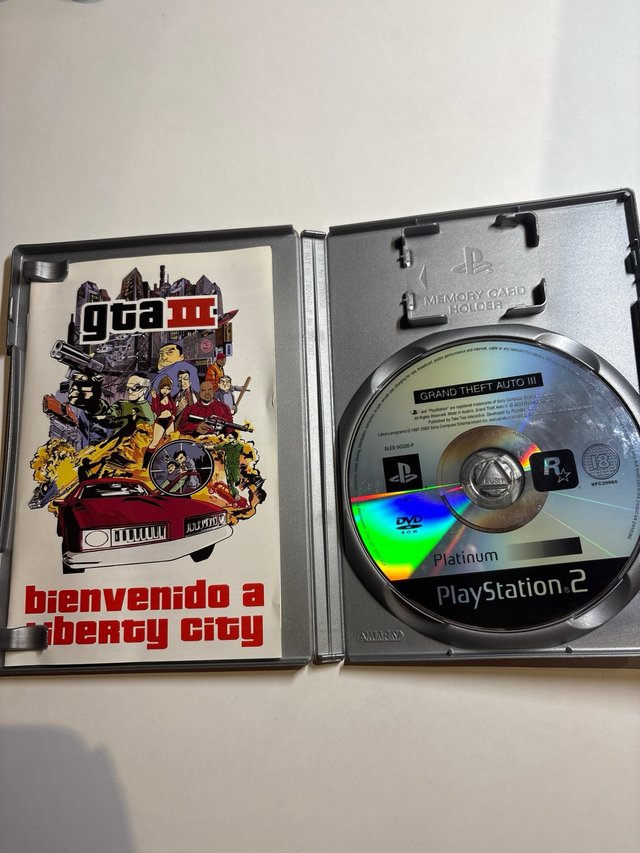 Grand Theft Auto III PS2 Platinum