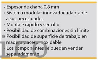 Conjunto Taller 5 Módulos S/Madera Alyco