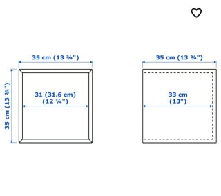 2 Cubos almacenaje EKET Ikea
