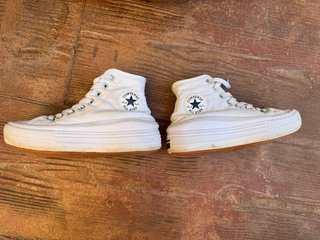 Converse Botas Blancas Plataforma