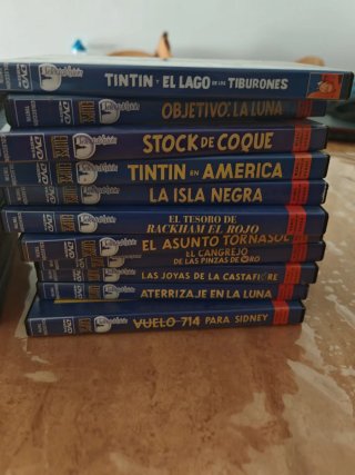 Colección Las Aventuras de Tintín DVD