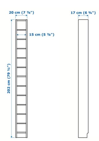 Estantería   GNEDBY   IKEA Negra