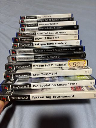 Lote 12 Juegos PlayStation 2 PS2