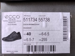 Scarpe ECCO Irving marroni - Uomo - Taglia 40