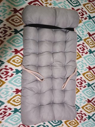 Cojín ergonómico silla oficina rosa