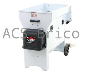 Despalilladora Chapa de Uva con Bomba - 2 HP - 2000 kg/h - 87x50 cm - Grifo
