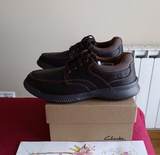 Zapato vestir piel Clarks Marrón Talla 41 de 100€
