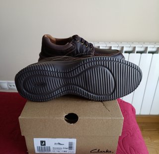 Zapato vestir piel Clarks Marrón Talla 41 de 100€