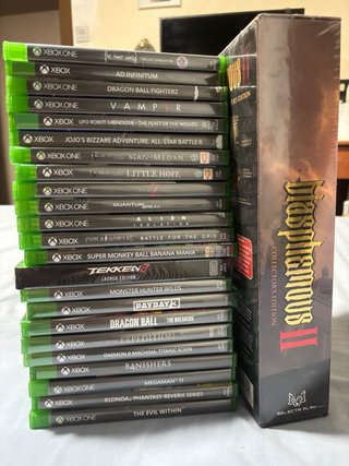 Lote 24 juegos Xbox
