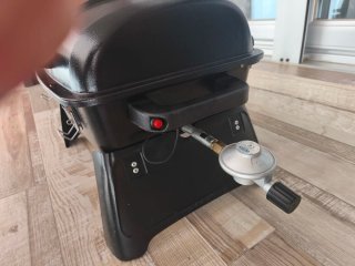 Barbacoa de gas portátil