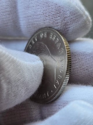 Rare 50 pesetas 1984 Juan Carlos I, condition SC